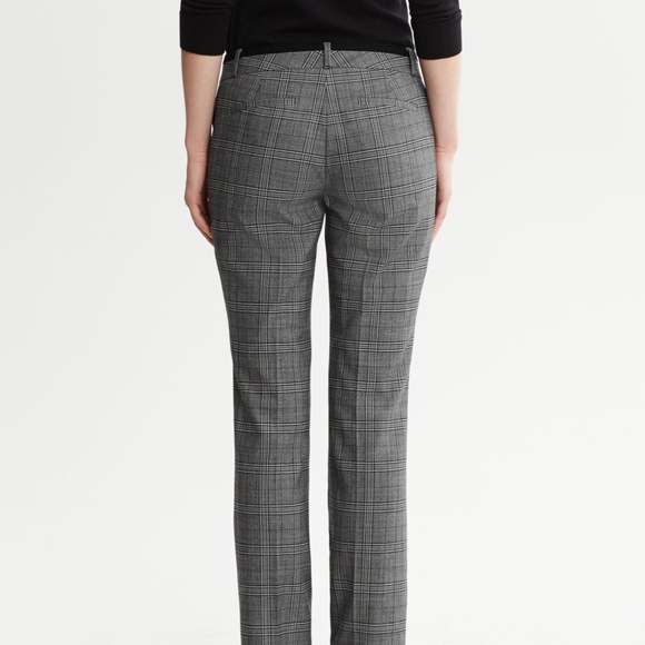 Banana Republic Plaid Martin Fit Trousers - Picture 2 of 11
